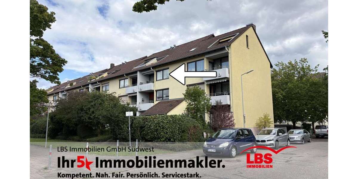 Wohnung zum Kaufen in Karlsruhe 334.000 € 90.66 m² 3 zimmer