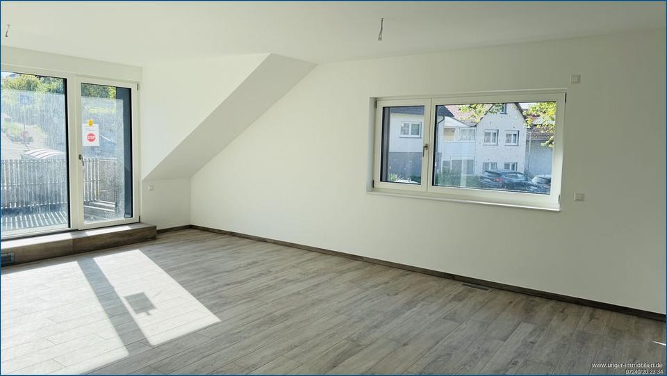 Terrassenwohnung Pfinztal - 2 Zimmer, 77 m&sup2;, 1.080&euro; | Angebot:26421386