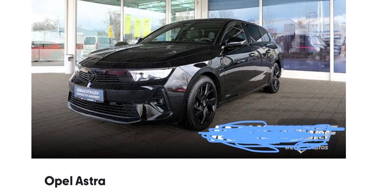 Opel Astra 27.300 km 19.999 &euro; Pforzheim 75173