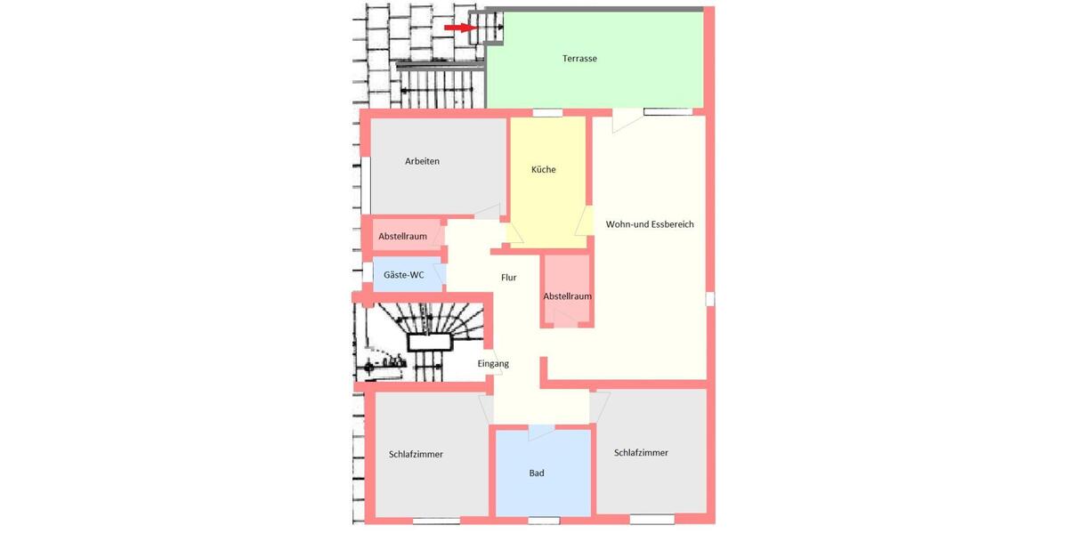*** Großzügige 4-Zi.-Mietwohnung in Karlsdorf *** - Appartement Karlsdorf-Neuthard Karlsdorf | Angebot:26991971