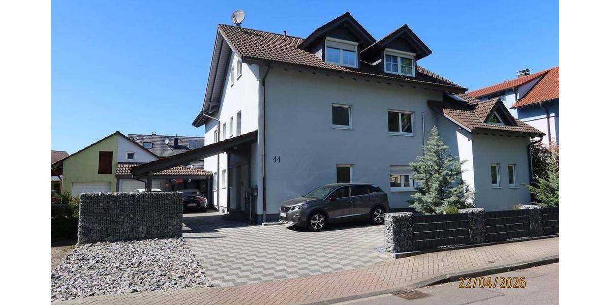 Etagenwohnung Durmersheim - 3 Zimmer, 87 m&sup2;, 319.000&euro; | Angebot:26486629