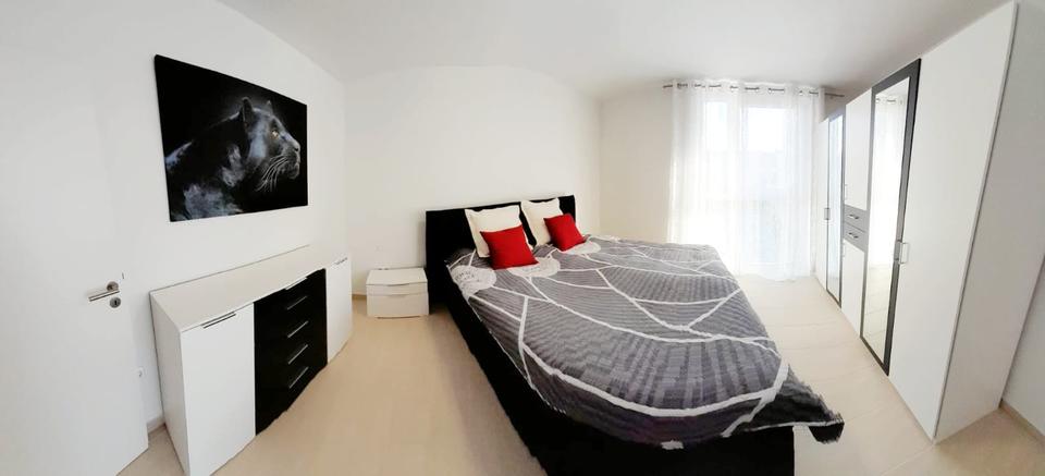 Etagenwohnung Karlsruhe Knielingen - 3 Zimmer, 80 m&sup2;, 1.800&euro; | Angebot:26346933