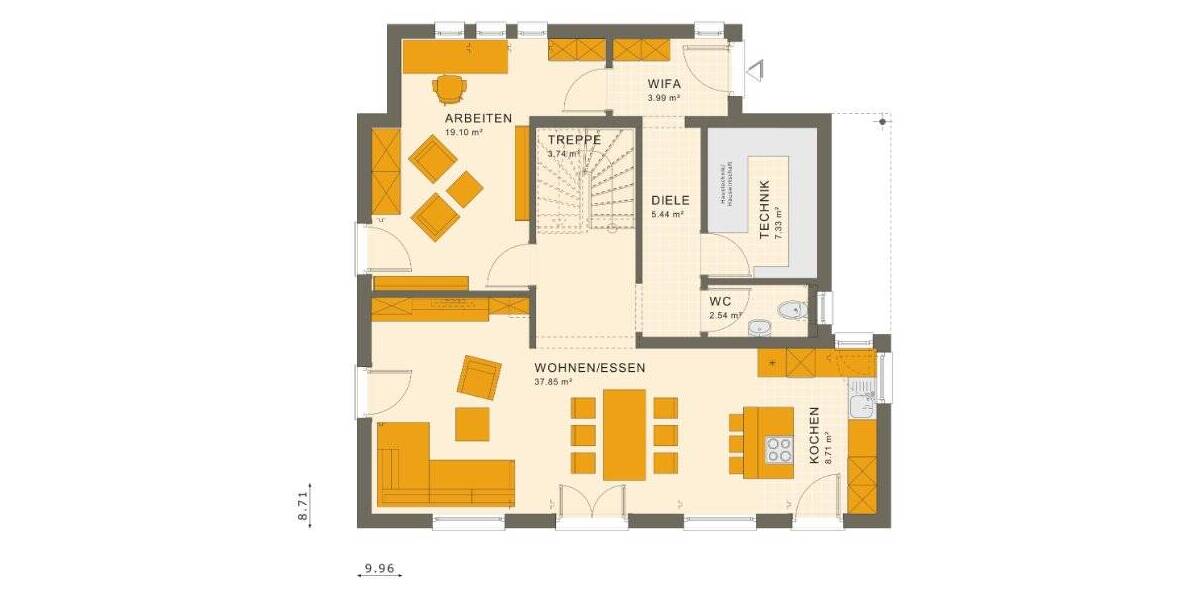 Einfamilienhaus Karlsruhe Mühlburg - 6 Zimmer, 143 m&sup2;, 869.000&euro; | Angebot:26852310