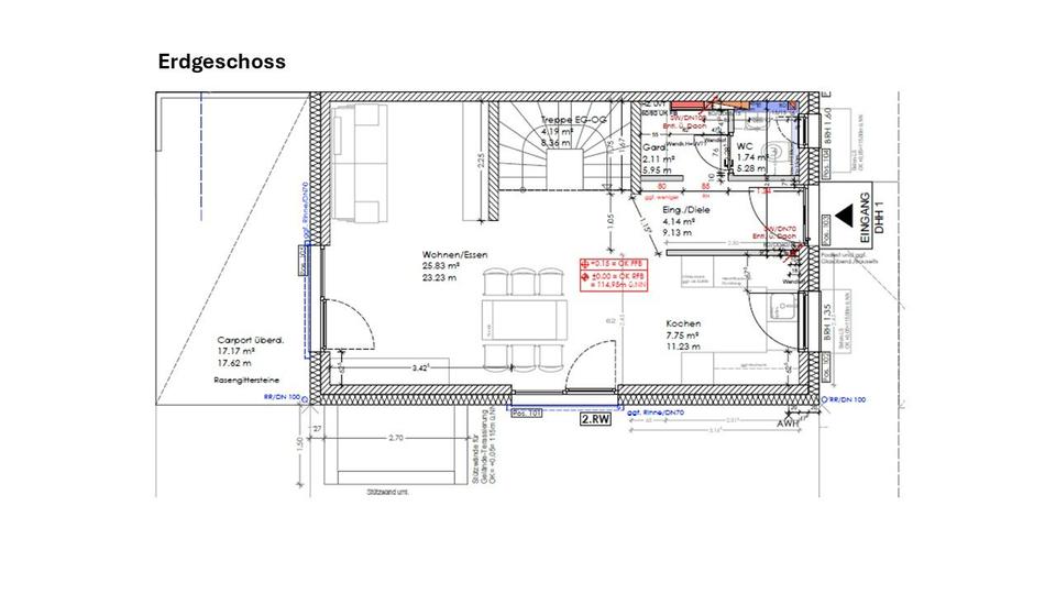 Doppelhaushälfte Karlsruhe Daxlanden - 6 Zimmer, 137 m&sup2;, 2.330&euro; | Angebot:26337527