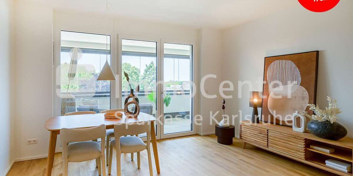 Wohnung zum Kaufen in Rheinstetten Mörsch 346.000 € 62.96 m² 2 zimmer