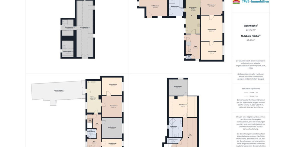 Doppelhaushälfte Stutensee Spöck - 9 Zimmer, 274 m&sup2;, 719.000&euro; | Angebot:23097679