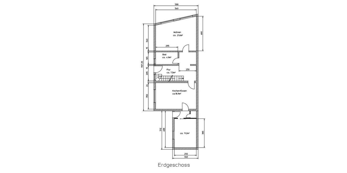 Einfamilienhaus Waghäusel - 4 Zimmer, 115 m&sup2;, 259.000&euro; | Angebot:26933953