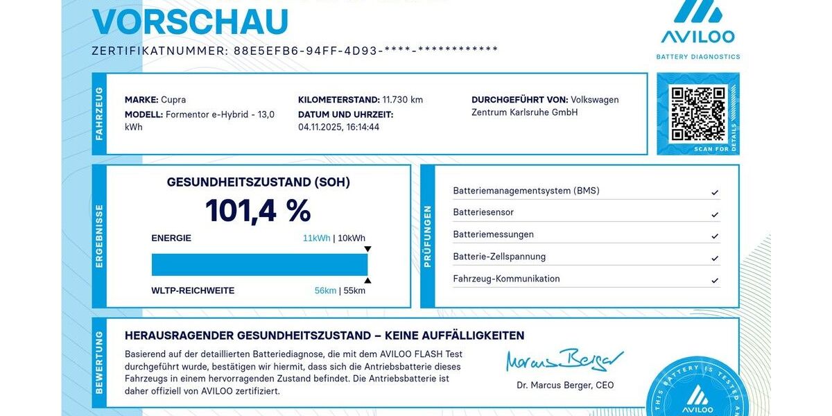 Cupra Formentor 11.700 km 33.950 &euro; Karlsruhe 76131