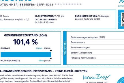 Cupra Formentor 11.700 km 33.980 &euro; Karlsruhe 76131
