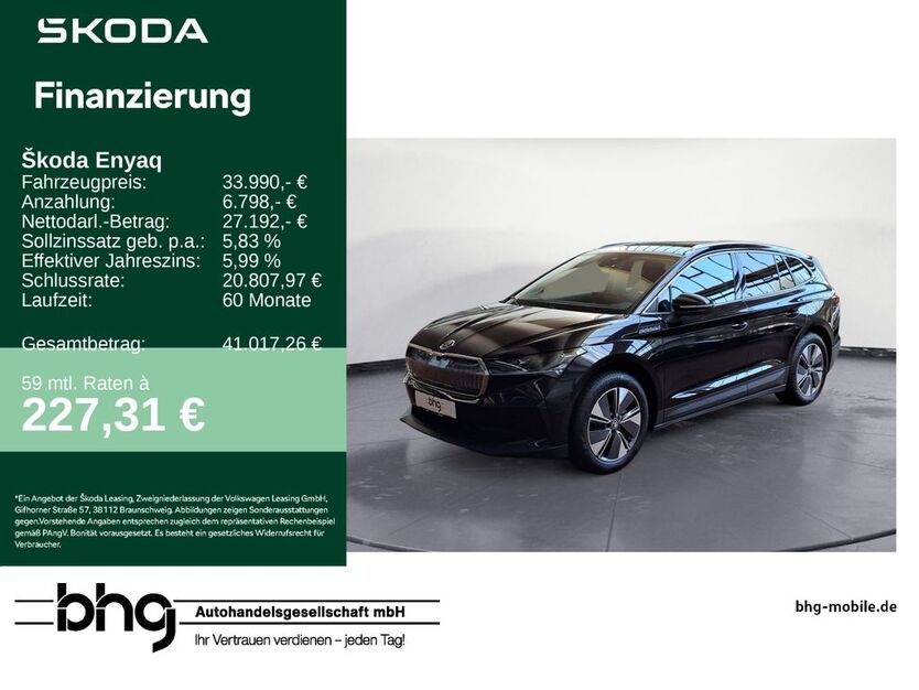 Skoda Enyaq 22.985 km 33.990 € Ettlingen 76275
