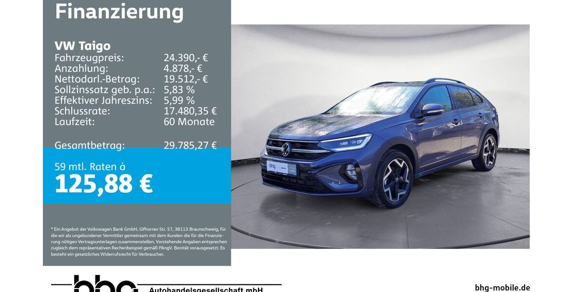 VW Taigo 10.399 km 23.790 &euro; Durmersheim 76448