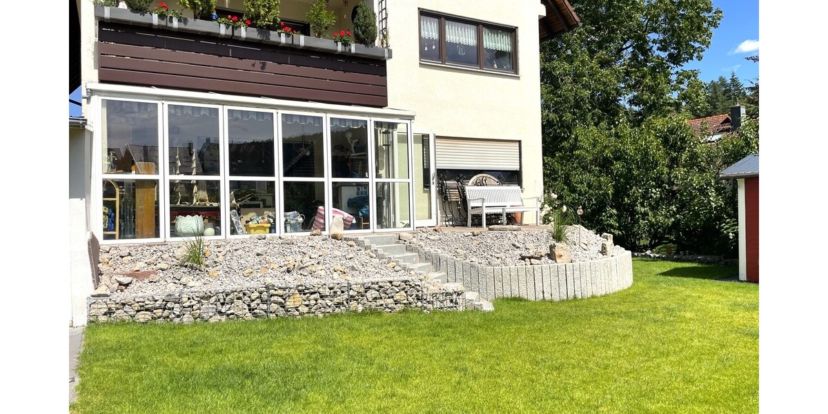 Zentrumsnah: Helle Wohnung mit Garten und Garage - Erdgeschoßwohnung Gernsbach | Angebot:26940734