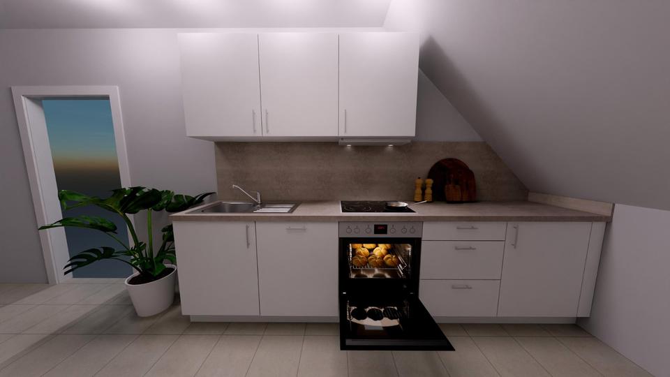 Dachgeschoßwohnung Eggenstein-Leopoldshafen Leopoldshafen - 2 Zimmer, 51 m&sup2;, 750&euro; | Angebot:26404845