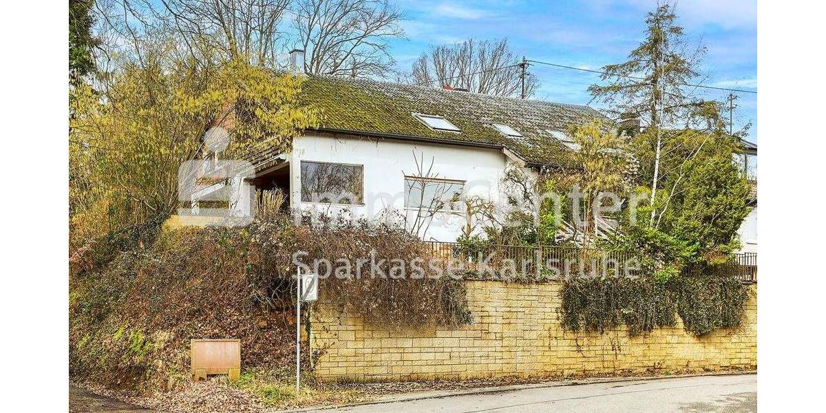 Einfamilienhaus Karlsruhe / Grünwettersbach Grünwettersbach - 7 Zimmer, 286 m&sup2;, 439.000&euro; | Angebot:25769169