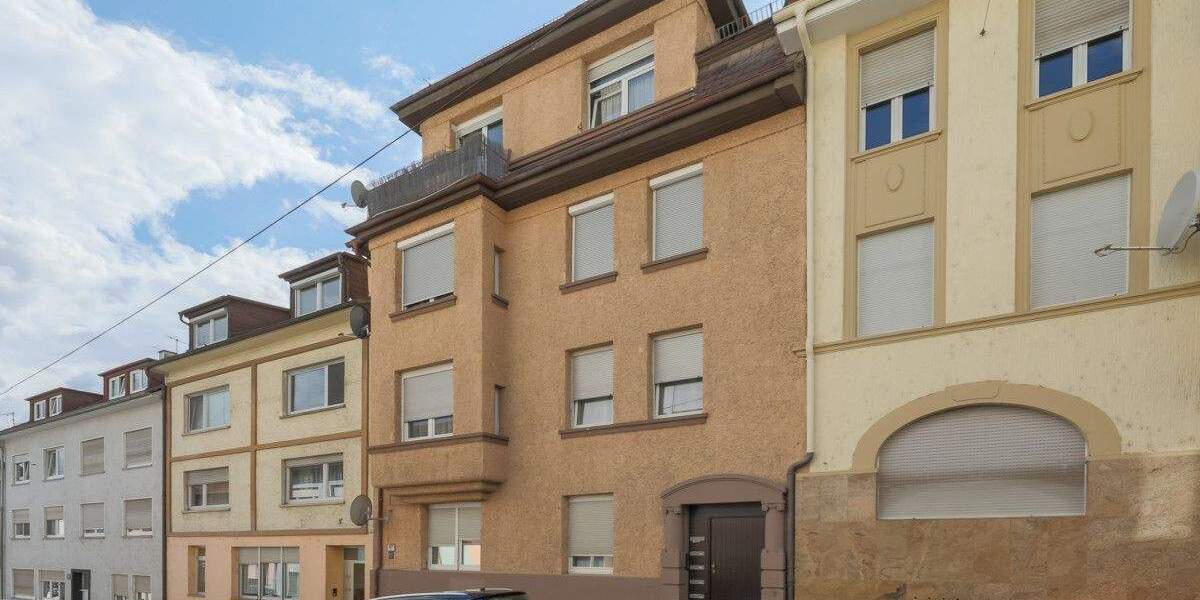 Etagenwohnung Pforzheim Nordstadt - 2 Zimmer, 72 m&sup2;, 215.000&euro; | Angebot:24860355