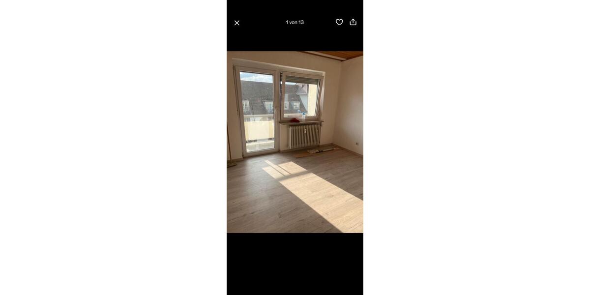 Etagenwohnung Pforzheim Nordstadt - 2 Zimmer, 59 m&sup2;, 650&euro; | Angebot:26420536