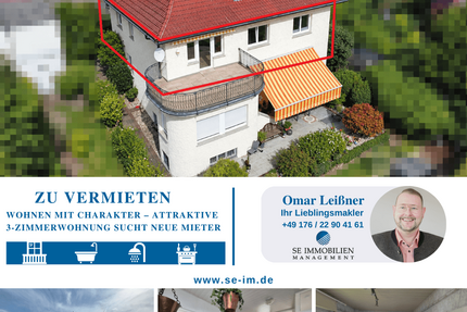 Wohnung Pforzheim Brötzingen - 3 Zimmer, 106 m&sup2;, 1.070&euro; | Angebot:27344937