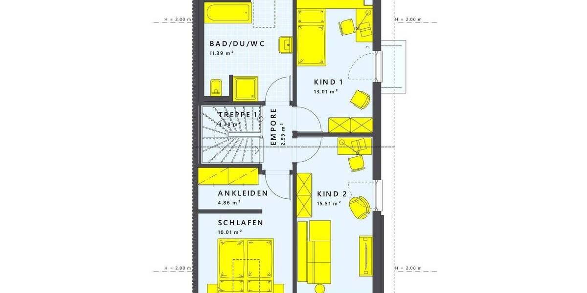 Doppelhaushälfte Linkenheim-Hochstetten Linkenheim - 4 Zimmer, 124 m&sup2;, 695.000&euro; | Angebot:26875280