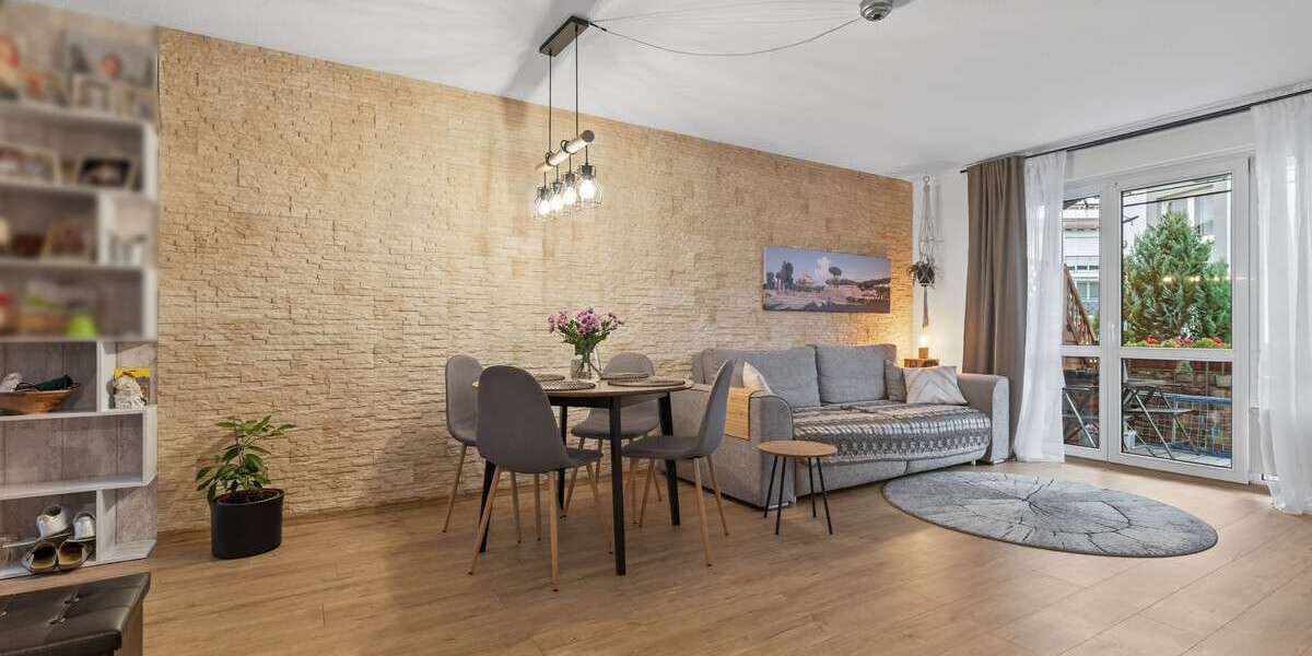 Etagenwohnung Ettlingen - 3 Zimmer, 64 m&sup2;, 279.000&euro; | Angebot:25353515