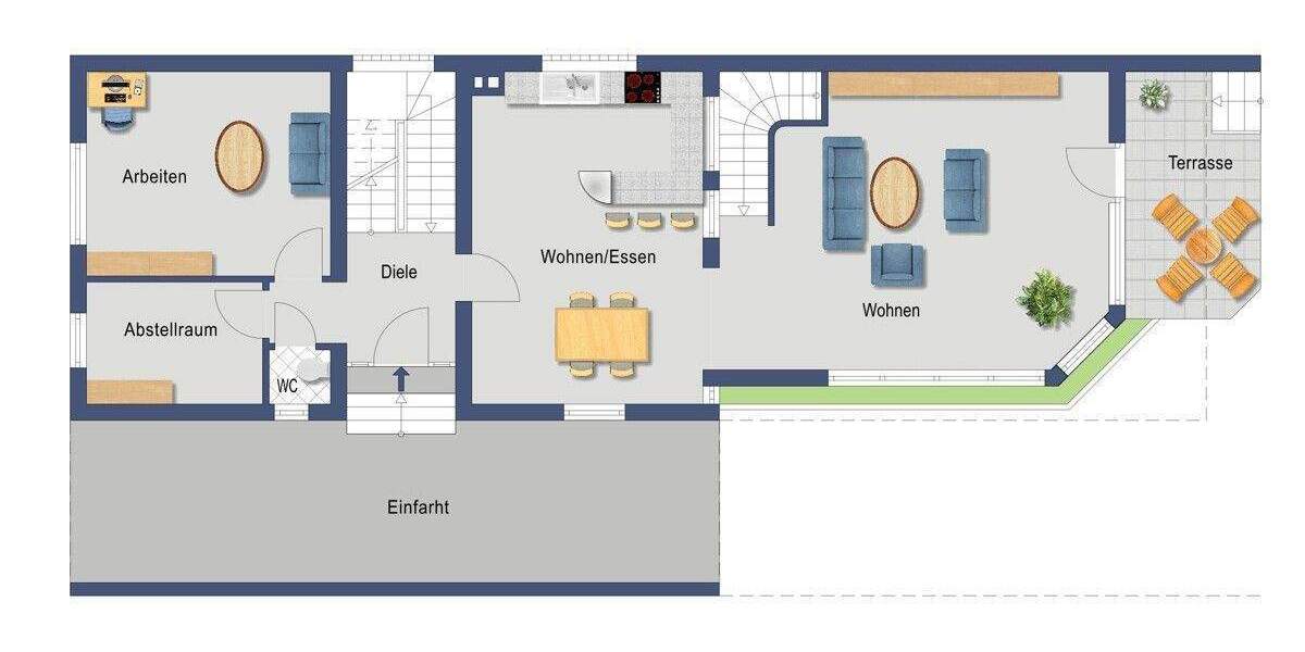 Mehrfamilienhaus, Wohnhaus Graben-Neudorf Neudorf - 7 Zimmer, 224 m&sup2;, 490.000&euro; | Angebot:25736356