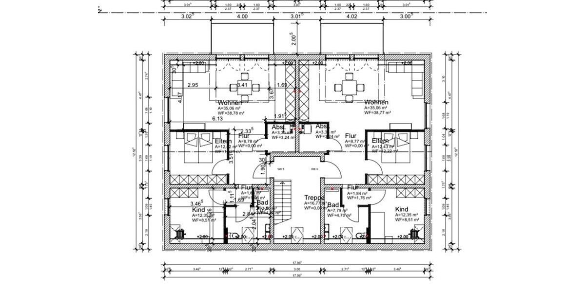Etagenwohnung Rülzheim - 3 Zimmer, 79 m&sup2;, 361.050&euro; | Angebot:24716543