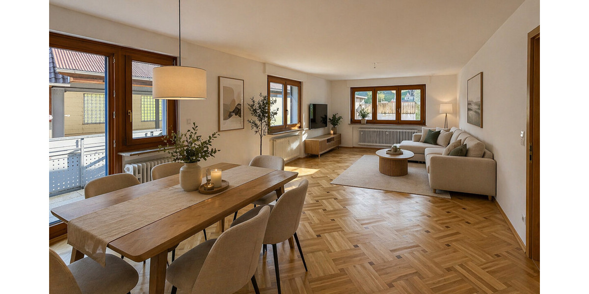 Moderne 6,5 Zimmer Wohnung in zentraler Lage - Etagenwohnung Höfen an der Enz Höfen (Enz) | Angebot:26334880