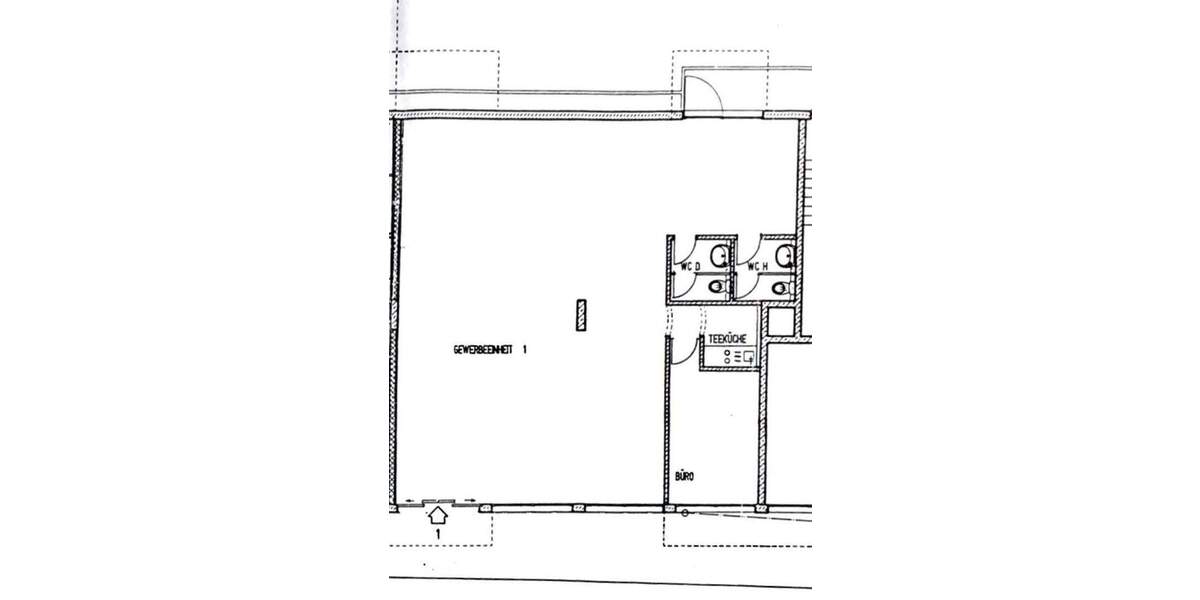 Attraktive Gewerbefläche in Top-Lage mitten in der Karlsruher Südstadt zimmer