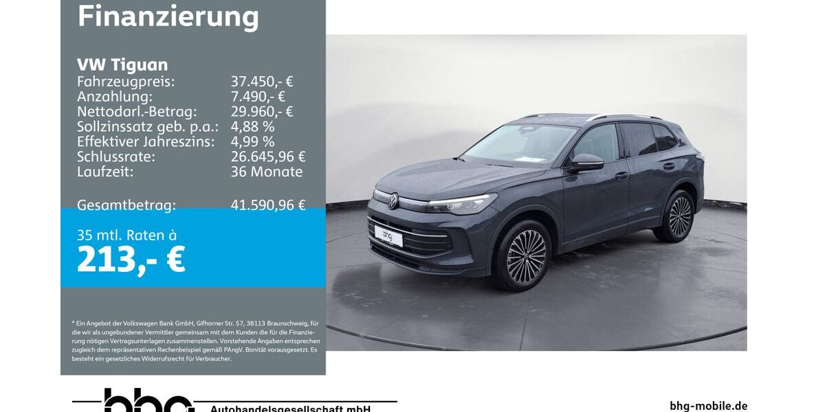 VW Tiguan 22.768 km 34.980 &euro; Durmersheim 76448