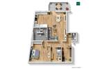 Etagenwohnung Karlsruhe Mühlburg - 4 Zimmer, 96 m&sup2;, 443.000&euro; | Angebot:26750419