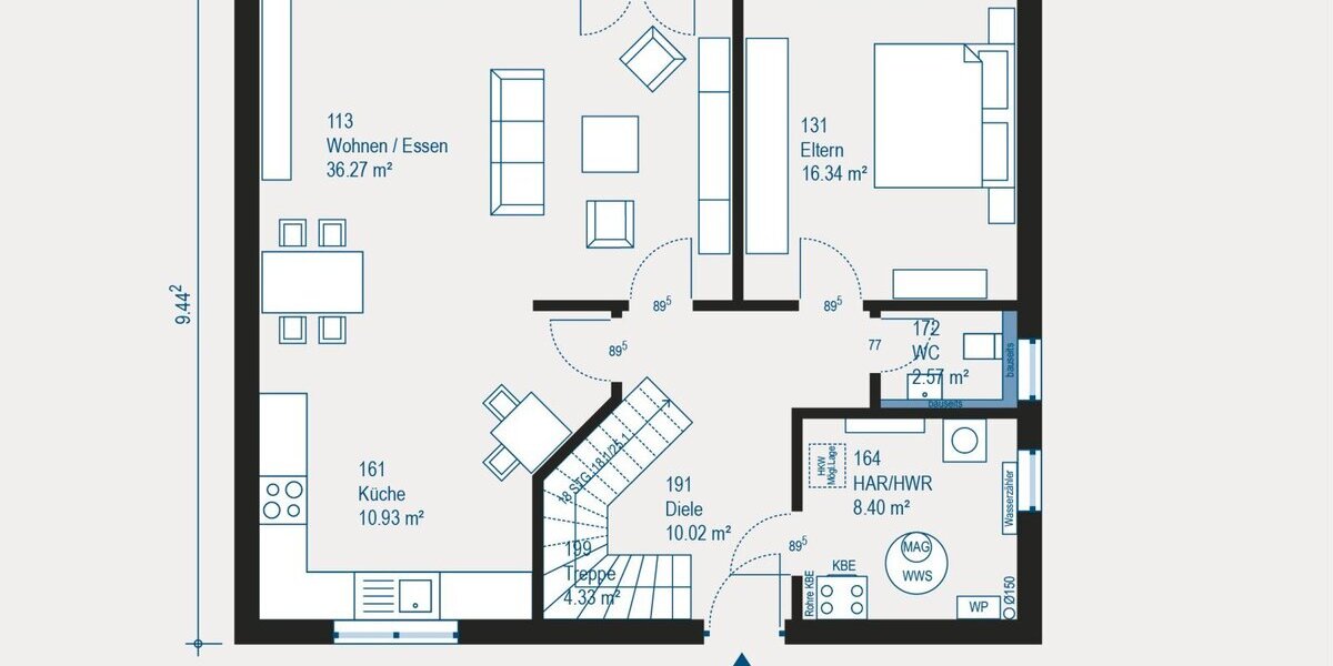 Sonnenlicht genießen - Euer neues Home 12 voller Möglichkeiten - Einfamilienhaus Neuenbürg | Angebot:27333242