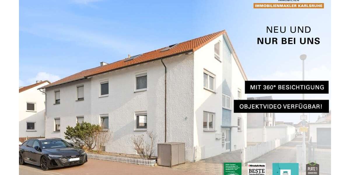 Etagenwohnung Eggenstein-Leopoldshafen / Eggenstein Eggenstein - 3 Zimmer, 123 m&sup2;, 435.000&euro; | Angebot:25759165