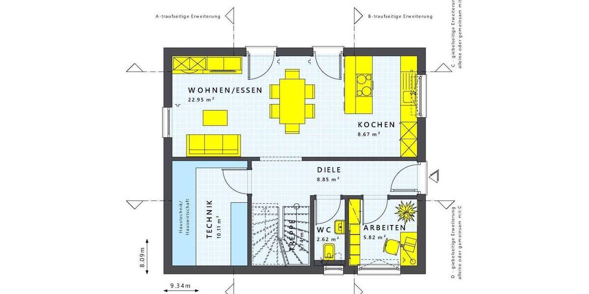 Einfamilienhaus Karlsruhe Hohenwettersbach - 4 Zimmer, 126 m&sup2;, 665.000&euro; | Angebot:25970127