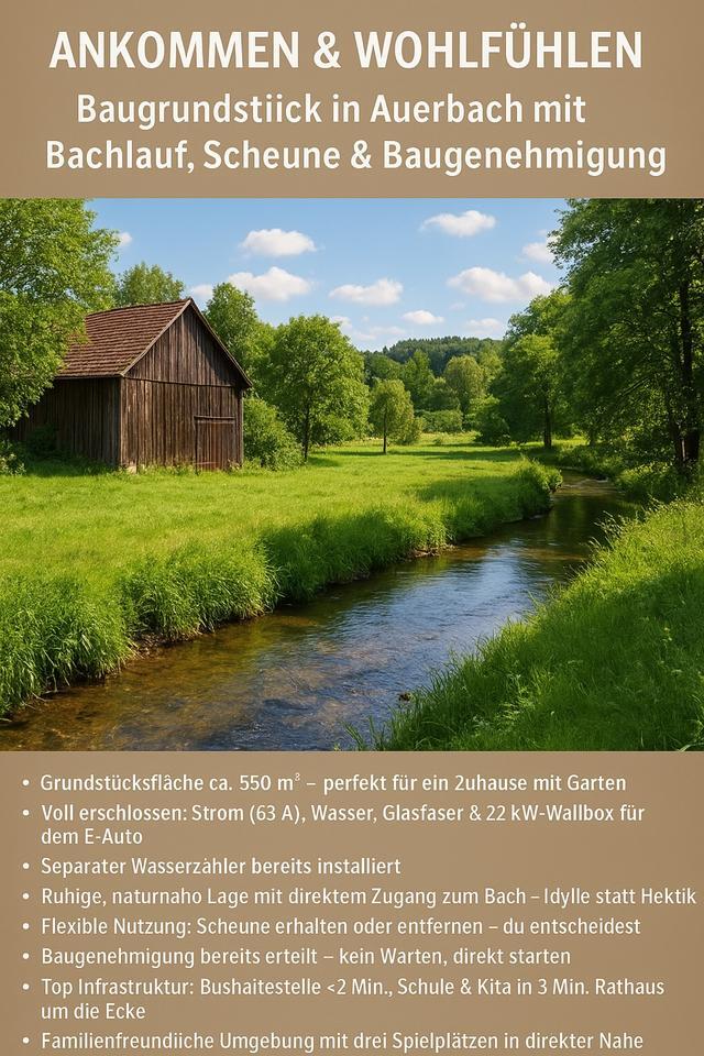 Grundstück mit Scheune in Karlsbad zu verkaufen kein Makler