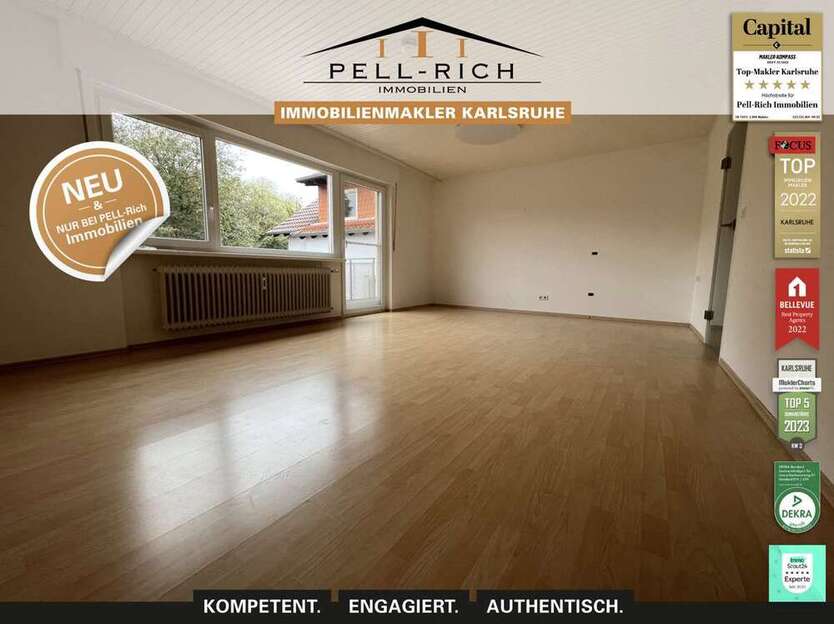 Wohnung zum Mieten in Karlsruhe 1.050 € 93 m²