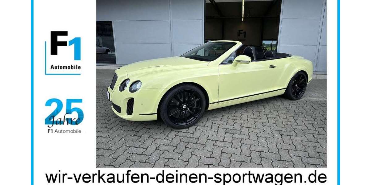 Bentley Continental 69.000 km 99.900 &euro; Karlsdorf-Neuthard 76689
