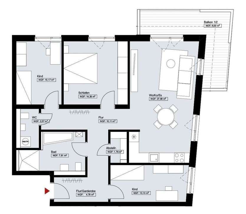 Wohnung zum Kaufen in Bretten 459.000 € 92.86 m²