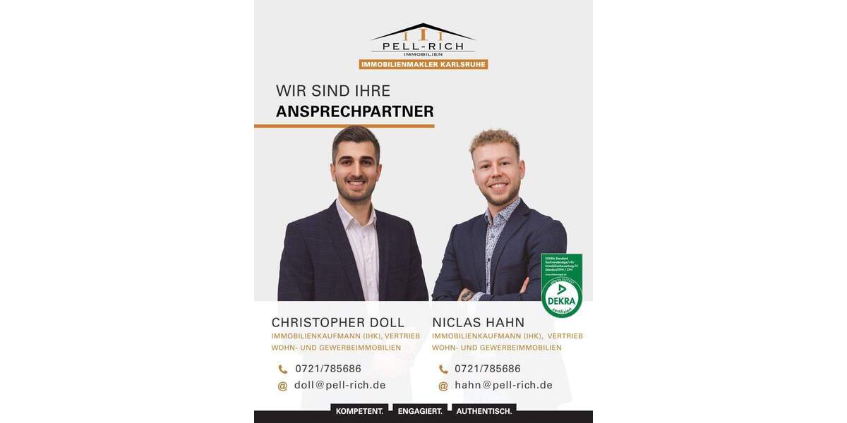 Etagenwohnung Karlsbad Spielberg - 2 Zimmer, 75 m&sup2;, 429.552&euro; | Angebot:25706123