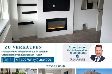 Haus Königsbach-Stein Stein - 3 Zimmer, 99 m&sup2;, 369.900&euro; | Angebot:24716220