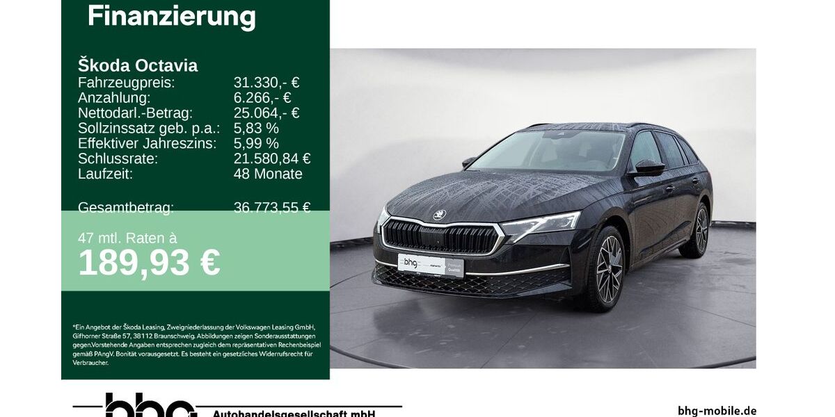 Skoda Octavia 22.899 km 29.960 &euro; Durmersheim 76448