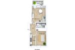 Etagenwohnung Karlsruhe Durlach - 2 Zimmer, 50 m&sup2;, 950&euro; | Angebot:26692427