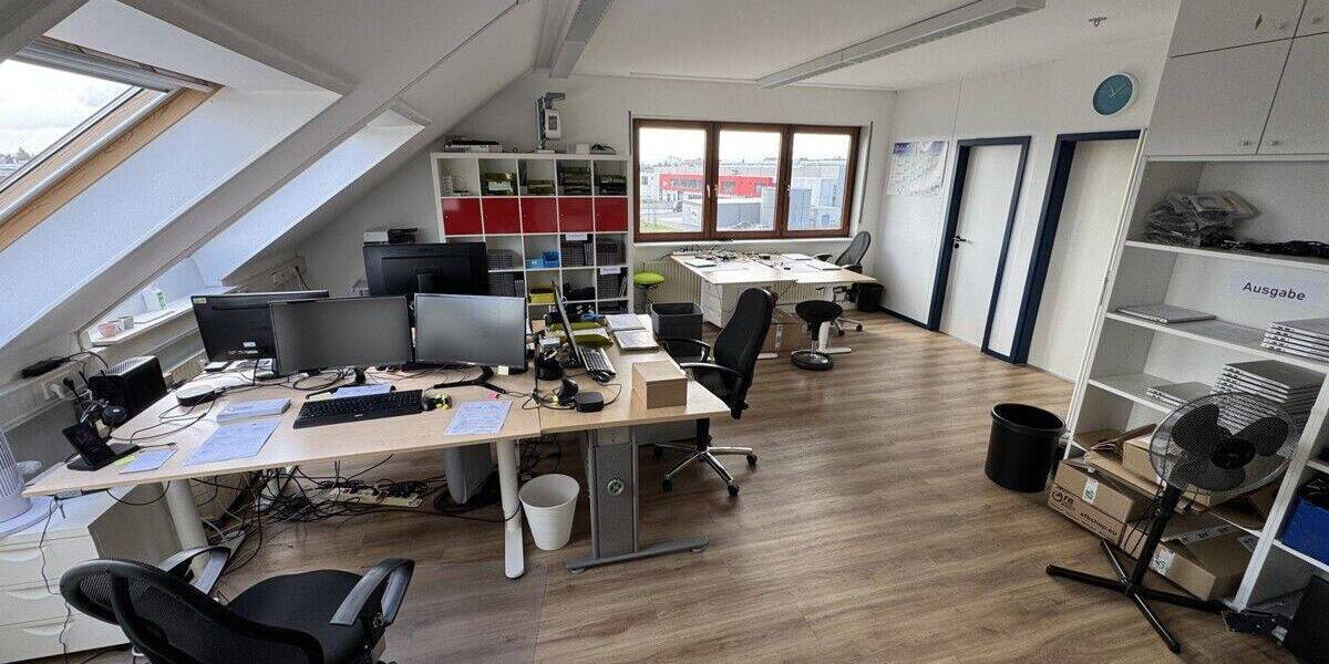 Gewerbeobjekt Karlsruhe Knielingen - 3 Zimmer, 163 m&sup2;, 1.200&euro; | Angebot:25706126