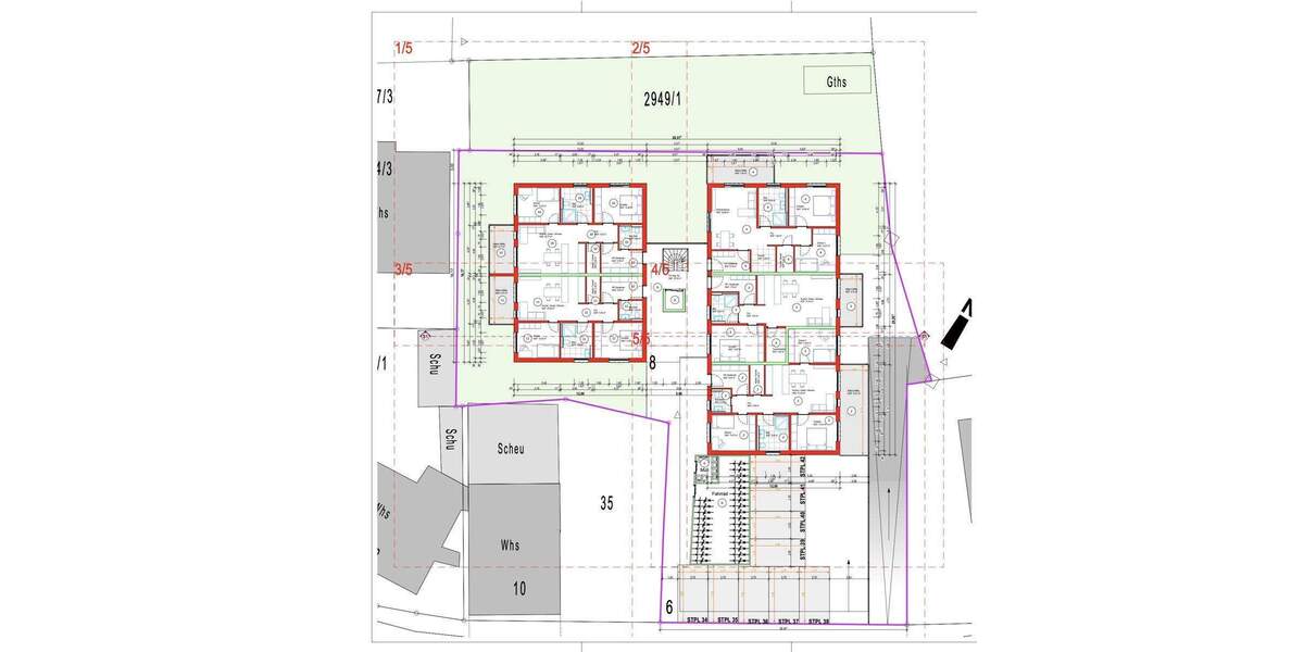 Etagenwohnung Karlsbad Spielberg - 2 Zimmer, 75 m&sup2;, 429.552&euro; | Angebot:25706123