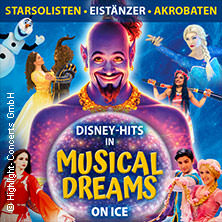 Musical Dreams on Ice - Disney-Hits mit Starsolisten, Eistänzern und Akrobaten 08.04.2027 BADNER HALLE
