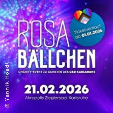 Rosabällchen - Queer Kabaret 21.02.2026 Restaurant Akropolis/ Ziegler Saal