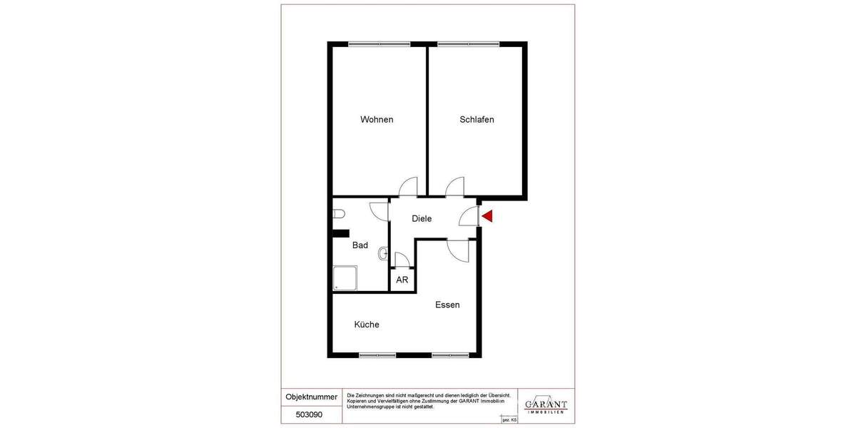 Sanierte 2,5-Zimmer-Wohnung in Rintheim 2 zimmer