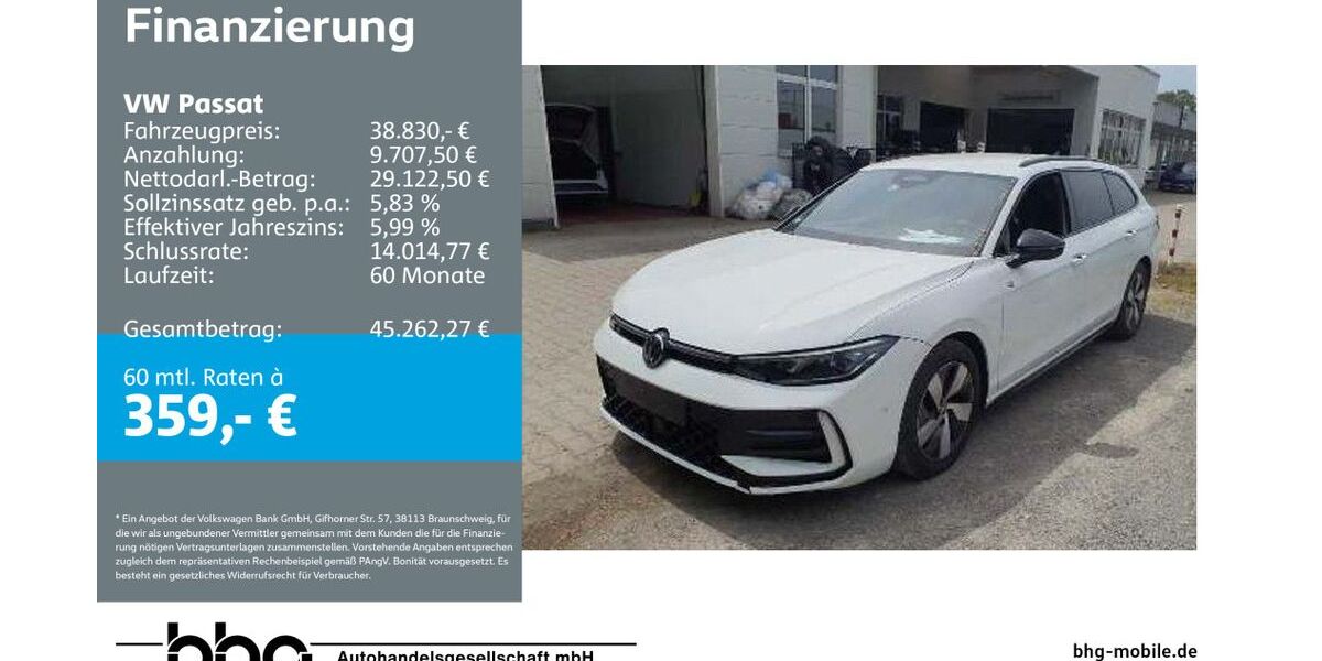 VW Passat 21.817 km 38.830 &euro; Durmersheim 76448