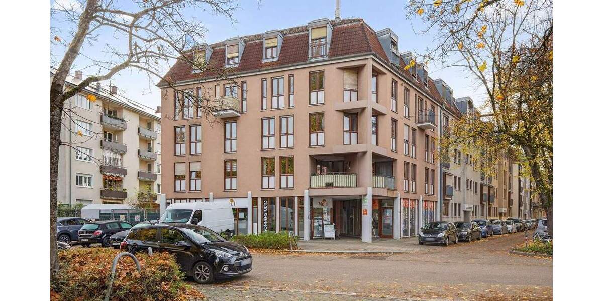 Etagenwohnung Karlsruhe Oststadt - 2 Zimmer, 75 m&sup2;, 299.000&euro; | Angebot:25680961