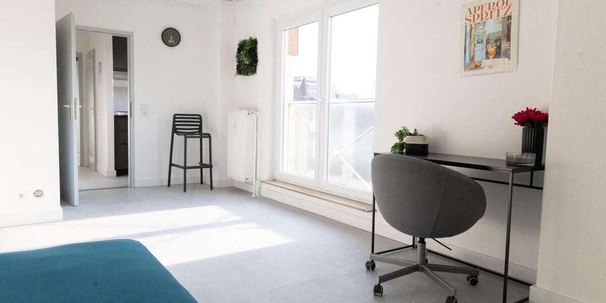 Etagenwohnung Karlsruhe Beiertheim-Bulach - 1 Zimmer, 29 m&sup2;, 194.900&euro; | Angebot:27159552