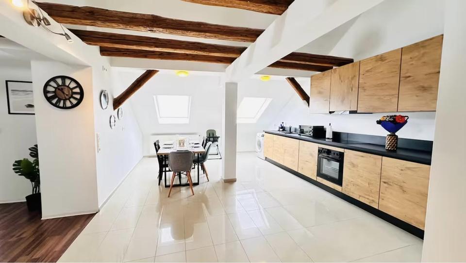 Dachgeschoßwohnung Pforzheim Brötzingen - 3.5 Zimmer, 110 m&sup2;, 1.050&euro; | Angebot:24719531