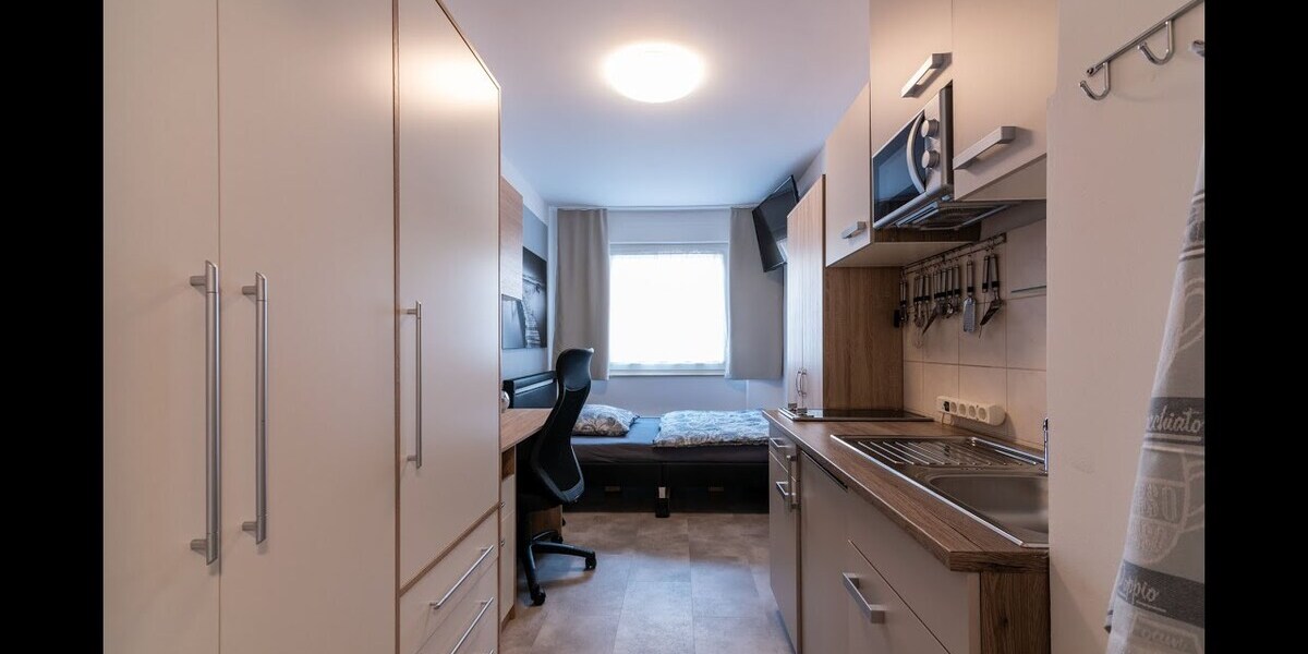 Etagenwohnung Pforzheim Nordstadt - 1 Zimmer, 20 m&sup2;, 590&euro; | Angebot:24585688